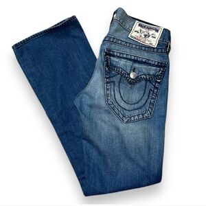 True Religion Blue Bootcut Jeans